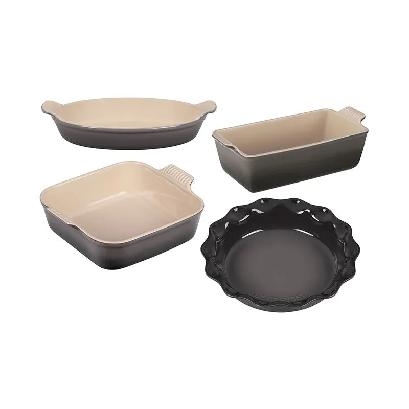 Le Creuset Heritage 4-Piece Bakeware Essentials Set