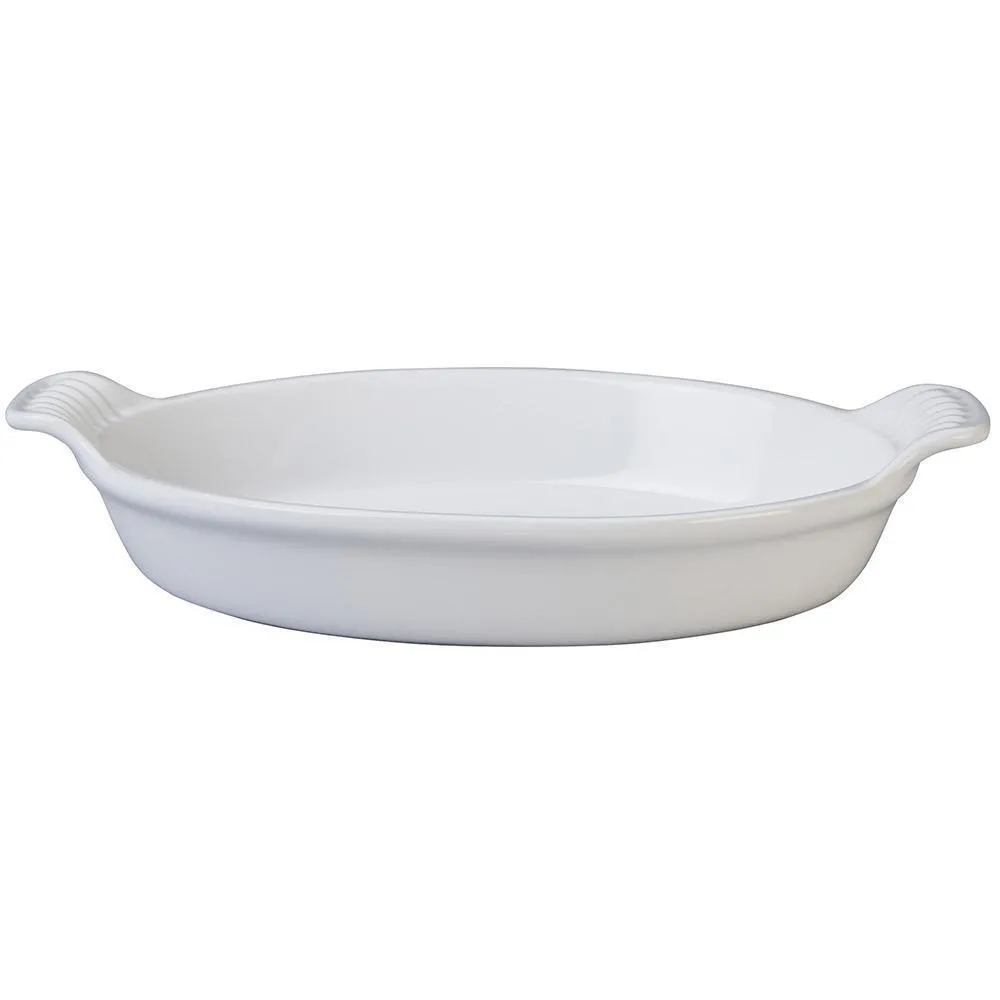 Le Creuset Heritage Oval 1-Quart, 9.5″ Au Gratin Dish