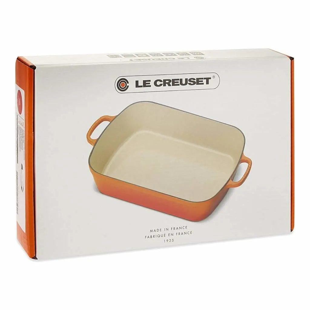 Le Creuset Signature Cast Iron Rectangular Roaster 33cm Cerise