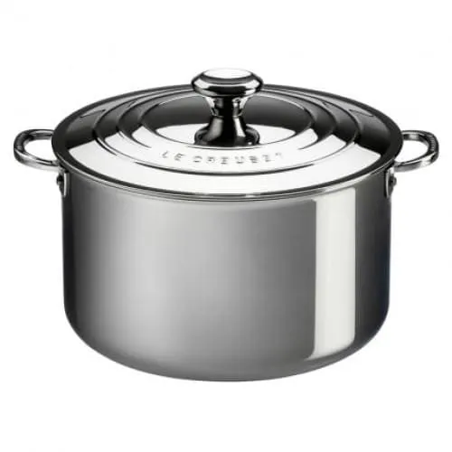 Le Creuset Signature Stainless Steel Deep Casserole 20cm