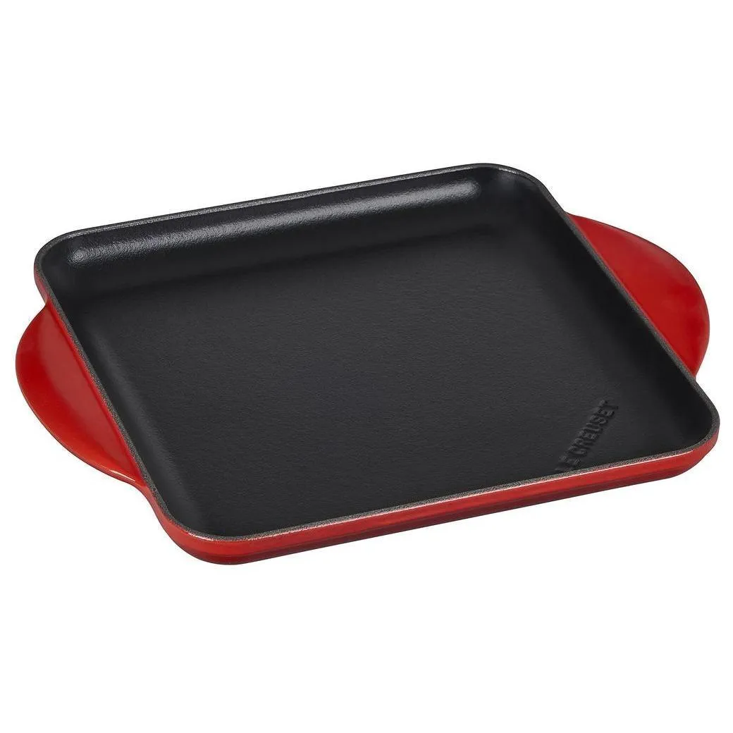 Le Creuset Square Griddle Pan - 9.5″