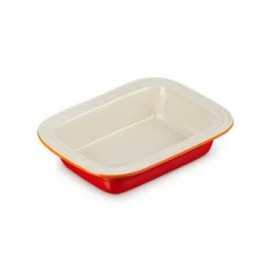 Le Creuset Stoneware Deep Rectangular Dish 29cm Volcanic