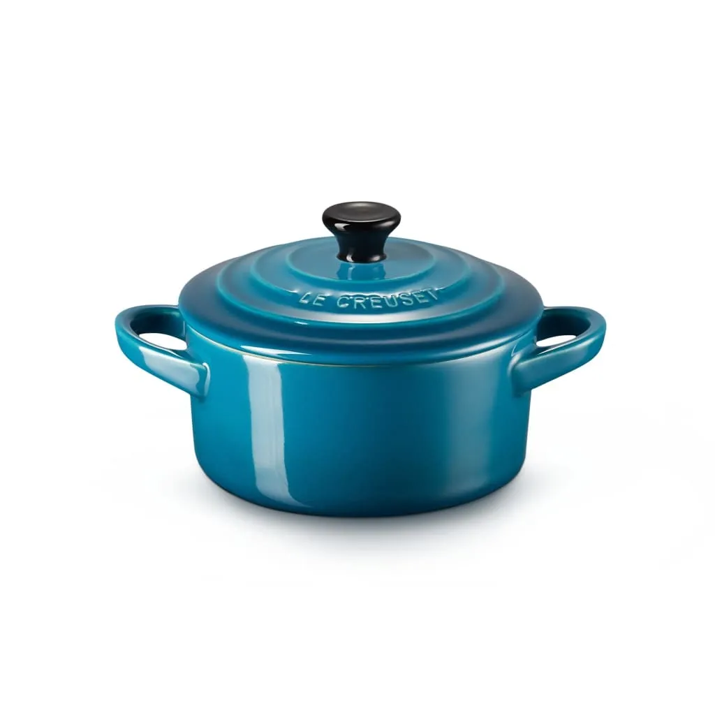 Le Creuset Stoneware Petite Round Casserole Deep Teal