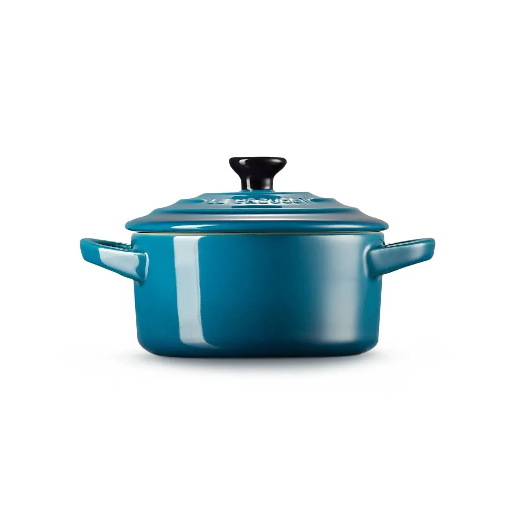 Le Creuset Stoneware Petite Round Casserole Deep Teal