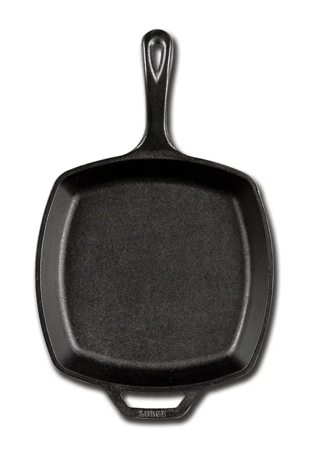 Lodge 10.5 in. Square Cast Iron Skillet