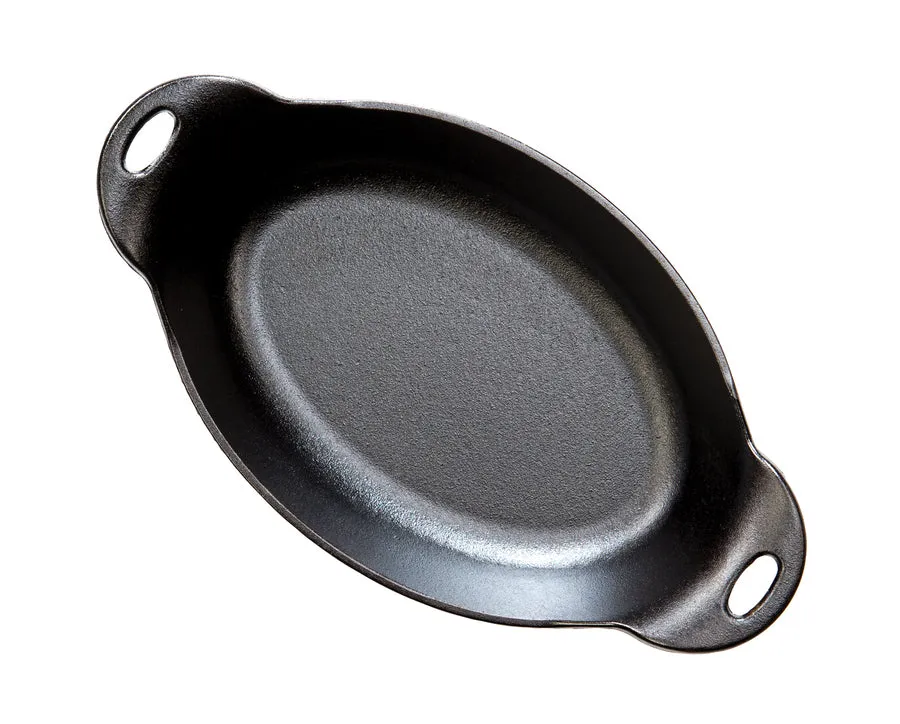 Lodge Heat-Treated 36 Ounce Oval Cast Iron Server