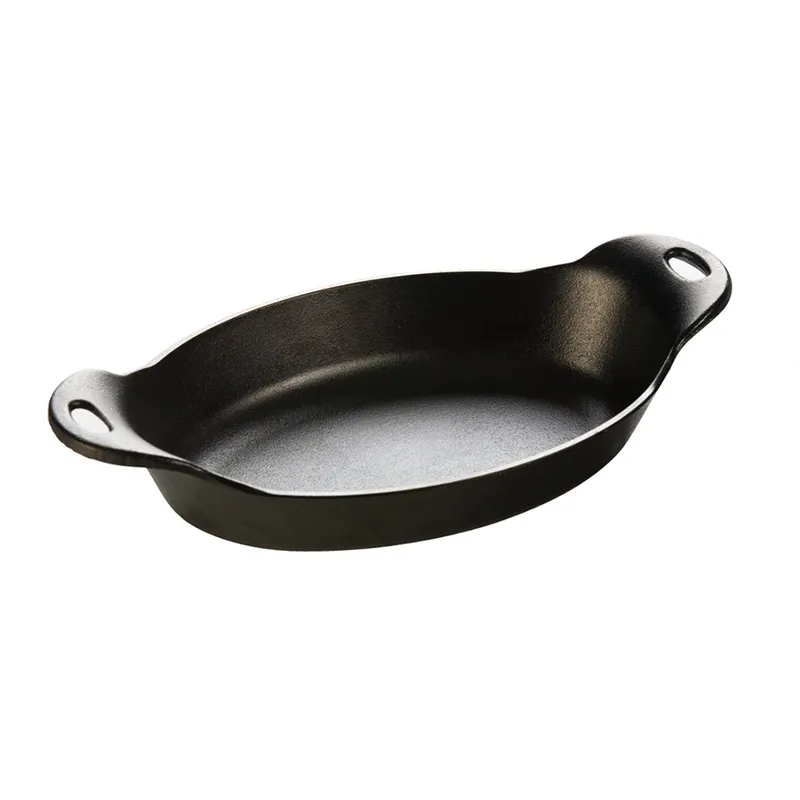 Lodge Heat-Treated 36 Ounce Oval Cast Iron Server