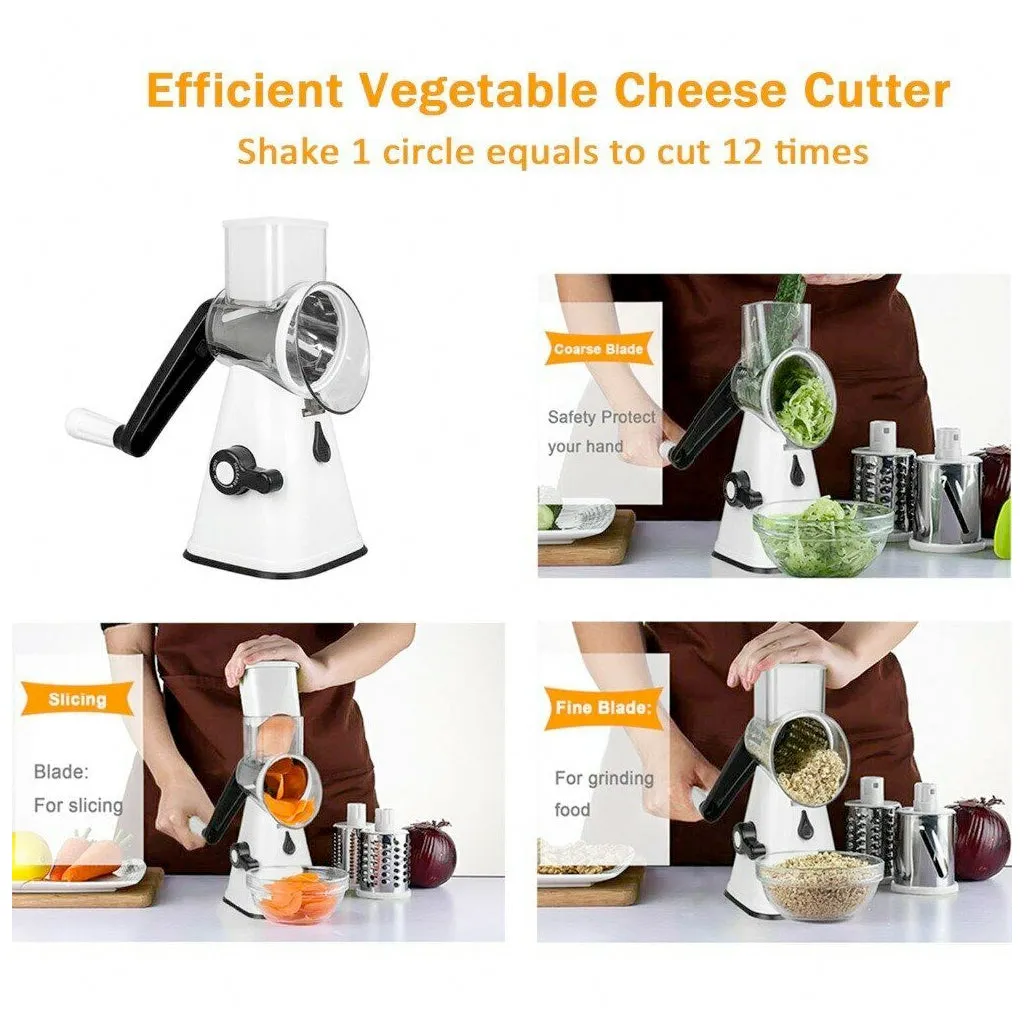 Multi-functional Stainless Steel Kitchen Slicer Grater Kit