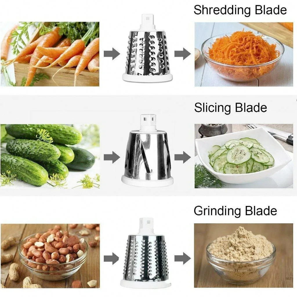 Multi-functional Stainless Steel Kitchen Slicer Grater Kit