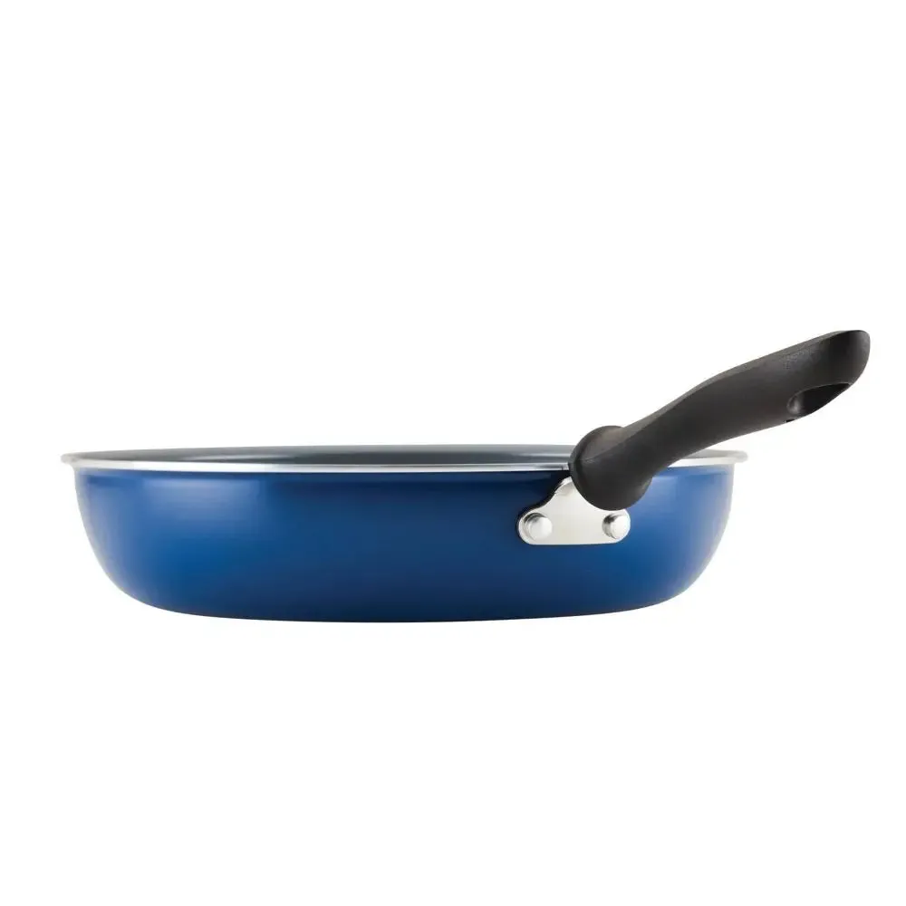 Open Box - Farberware Reliance Pro 9", 11" Nonstick Ceramic Twin Pack Skillets Teal/Gray