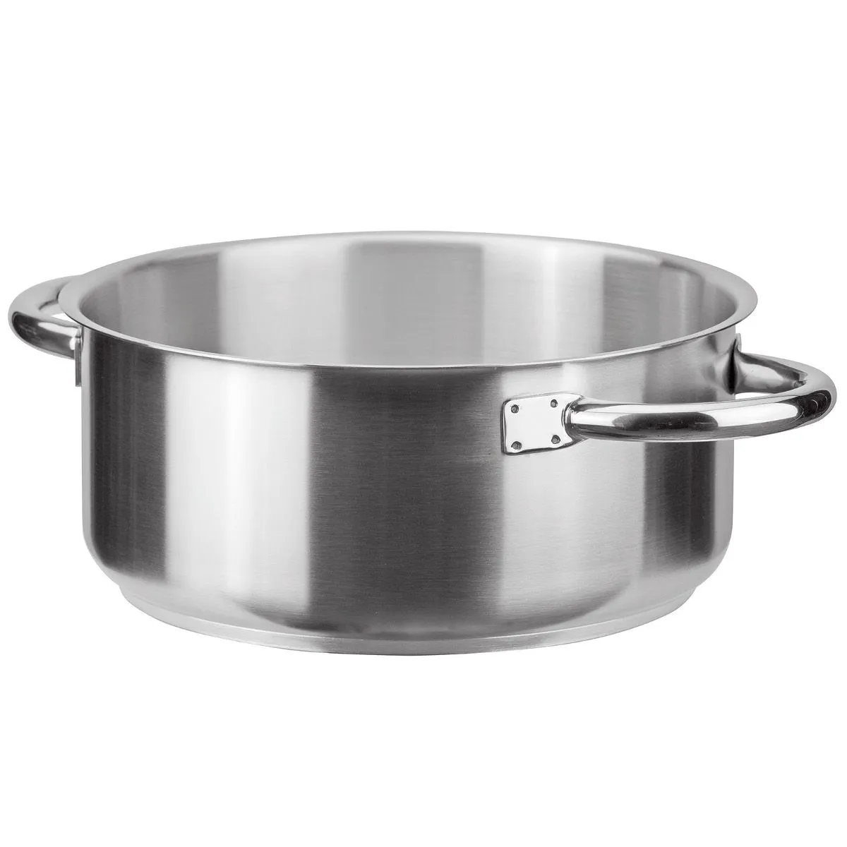 Piazza "Chef" Stainless Steel Sauteuse Pan, 4.7-Quart