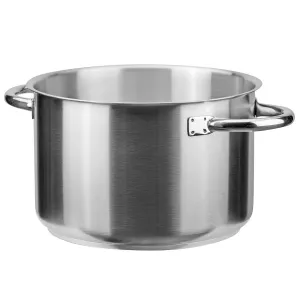 Piazza "Chef" Stainless Steel Stew Pan, 33.2-Quart