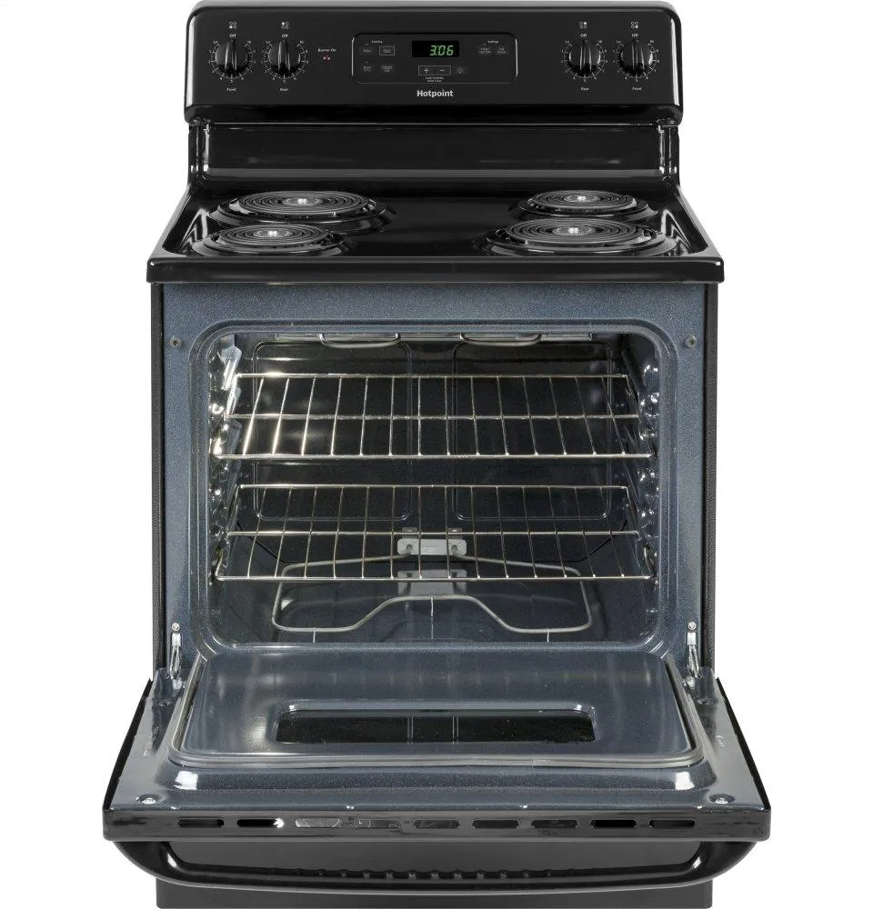 RBS360DMBB Hotpoint® ENERGY STAR® 30" Free-Standing Standard Clean Electric Range