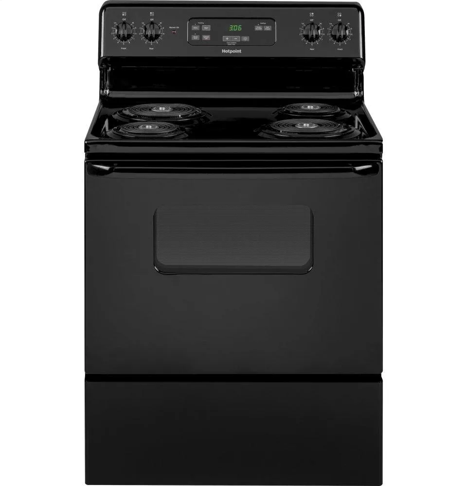 RBS360DMBB Hotpoint® ENERGY STAR® 30" Free-Standing Standard Clean Electric Range