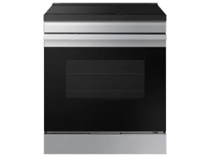 Samsung NSI6DG9300SR Bespoke 6.3 cu. ft. Smart Slide-In Induction Range with Anti-Scratch Glass Cooktop & Air Fry in Stainless Steel