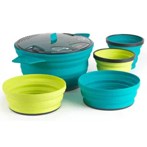 Sea to Summit X-Set 31 - Foldable Camp Pot, Bowls and Mugs