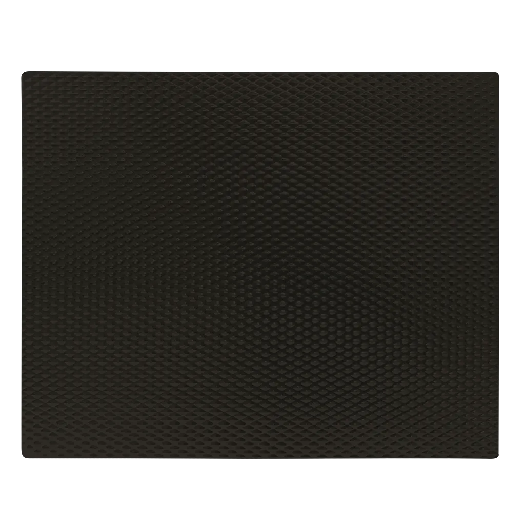 SM1720BLWRX2 2-Pack Black Matte Nonslip Counter Mat 17 x 20-Inches