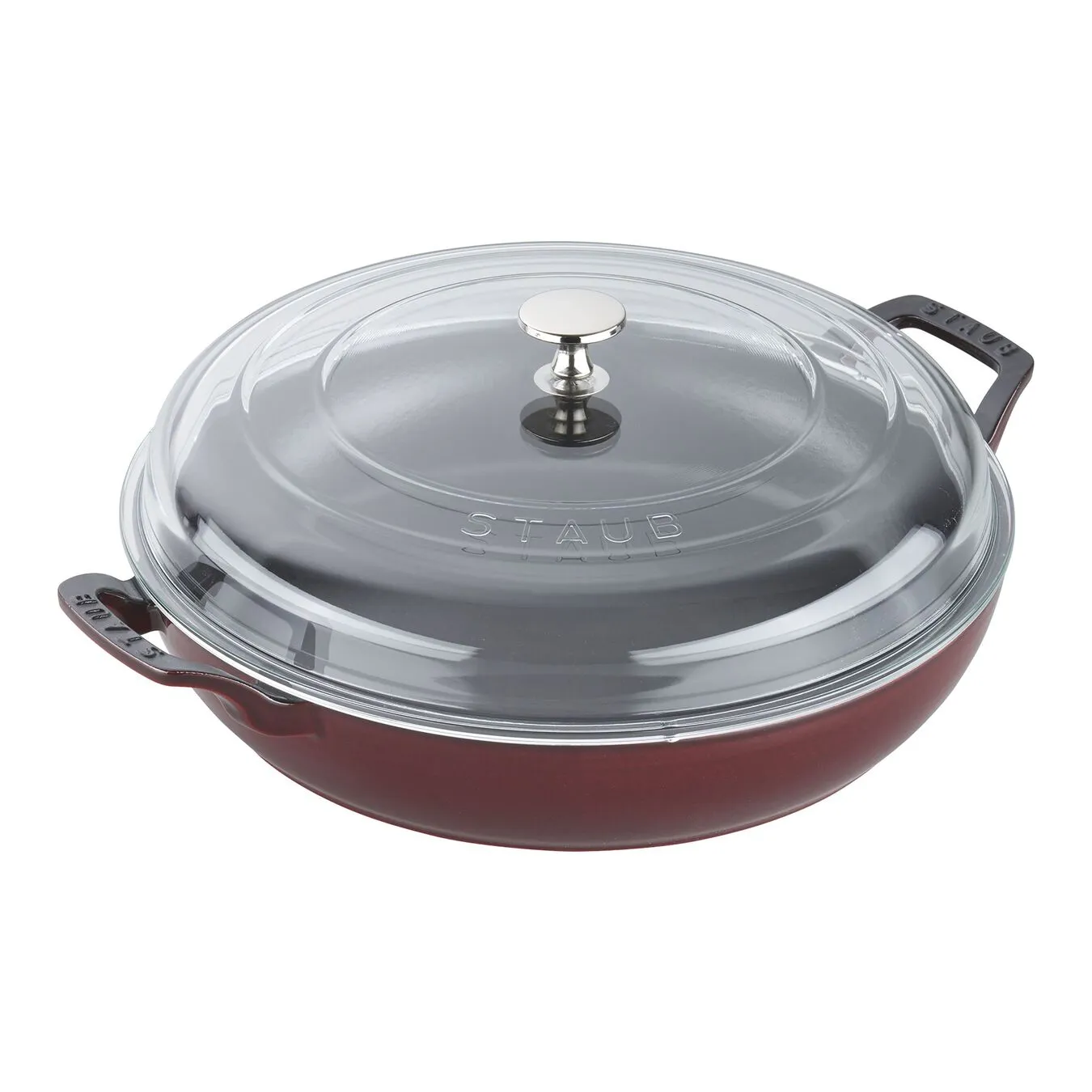 Staub 3.5 Qt. Braiser w/ Glass Lid