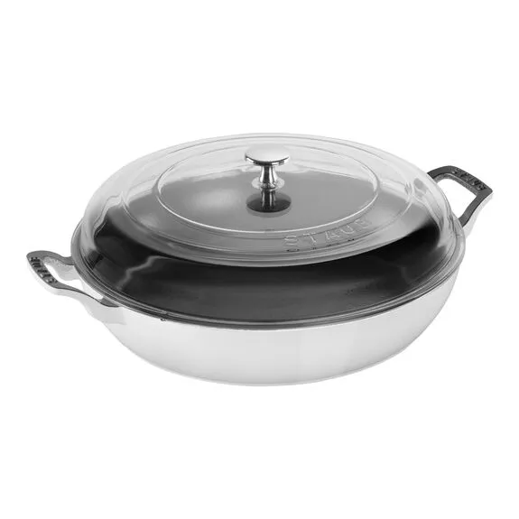 Staub 3.5 Qt. Braiser w/ Glass Lid