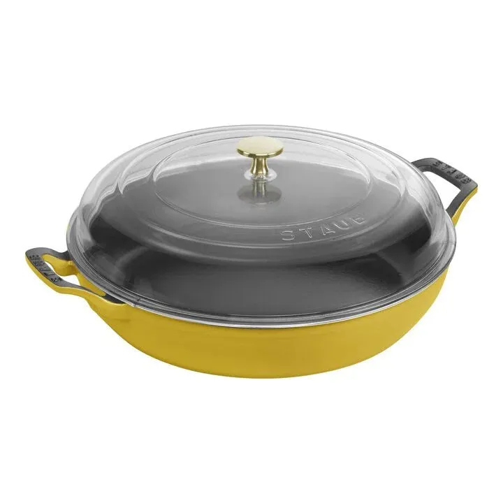 Staub 3.5 Qt. Braiser w/ Glass Lid