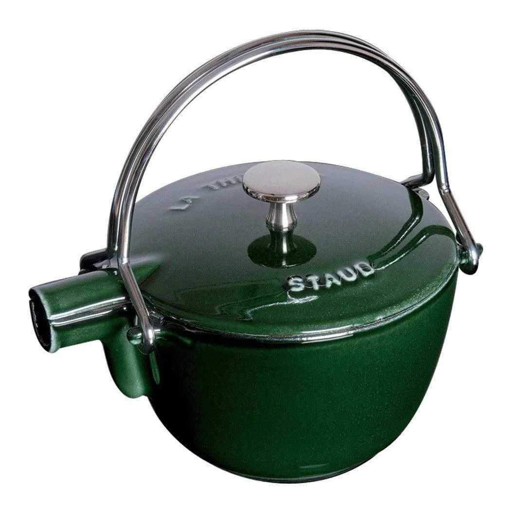 Staub Cast Iron 1-qt Round Tea Kettle