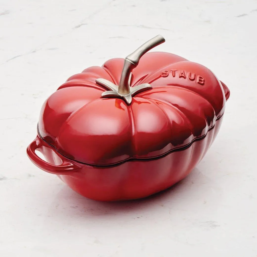 Staub Cast Iron 3-qt Tomato Cocotte - Cherry