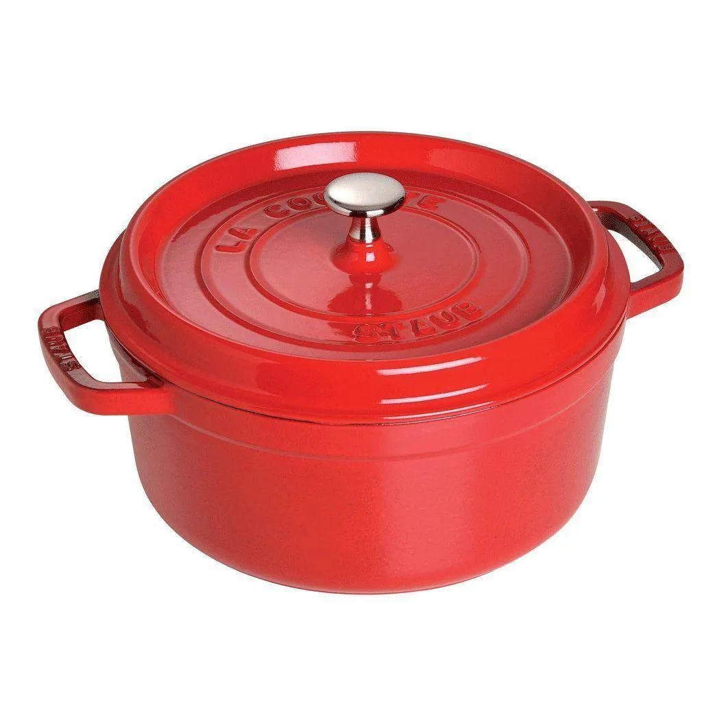 Staub Cast Iron 5.5-qt Round Cocotte