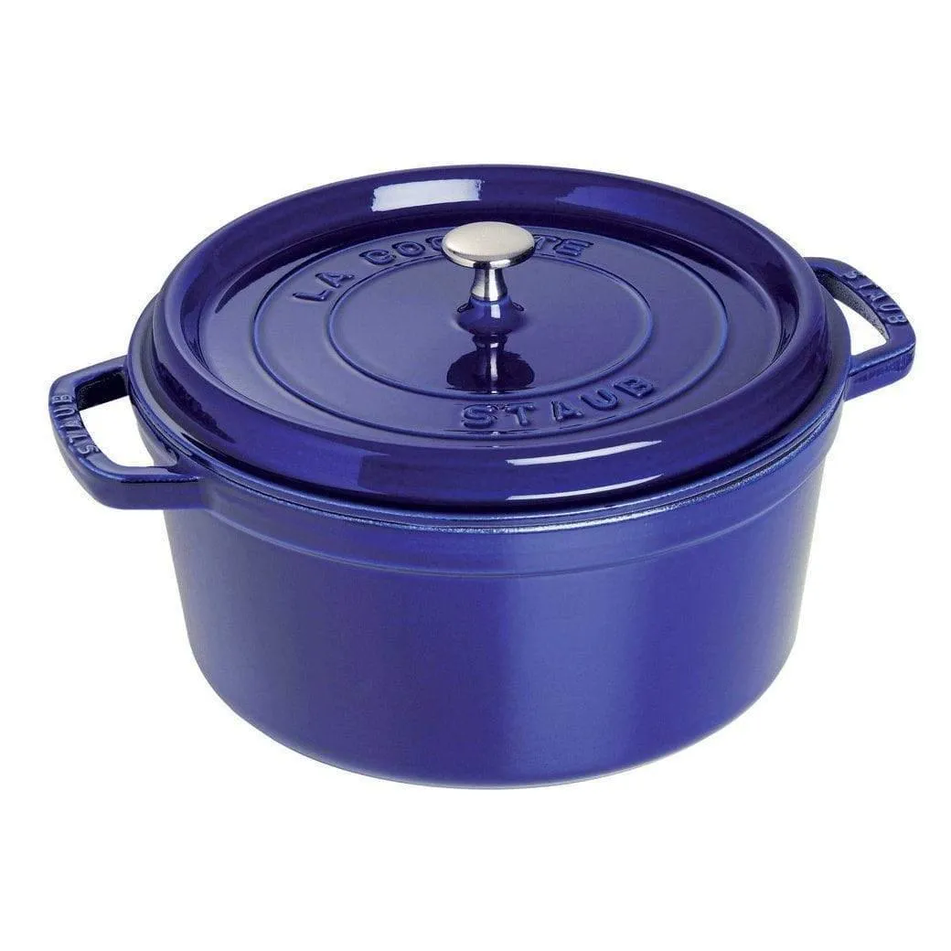 Staub Cast Iron 5.5-qt Round Cocotte