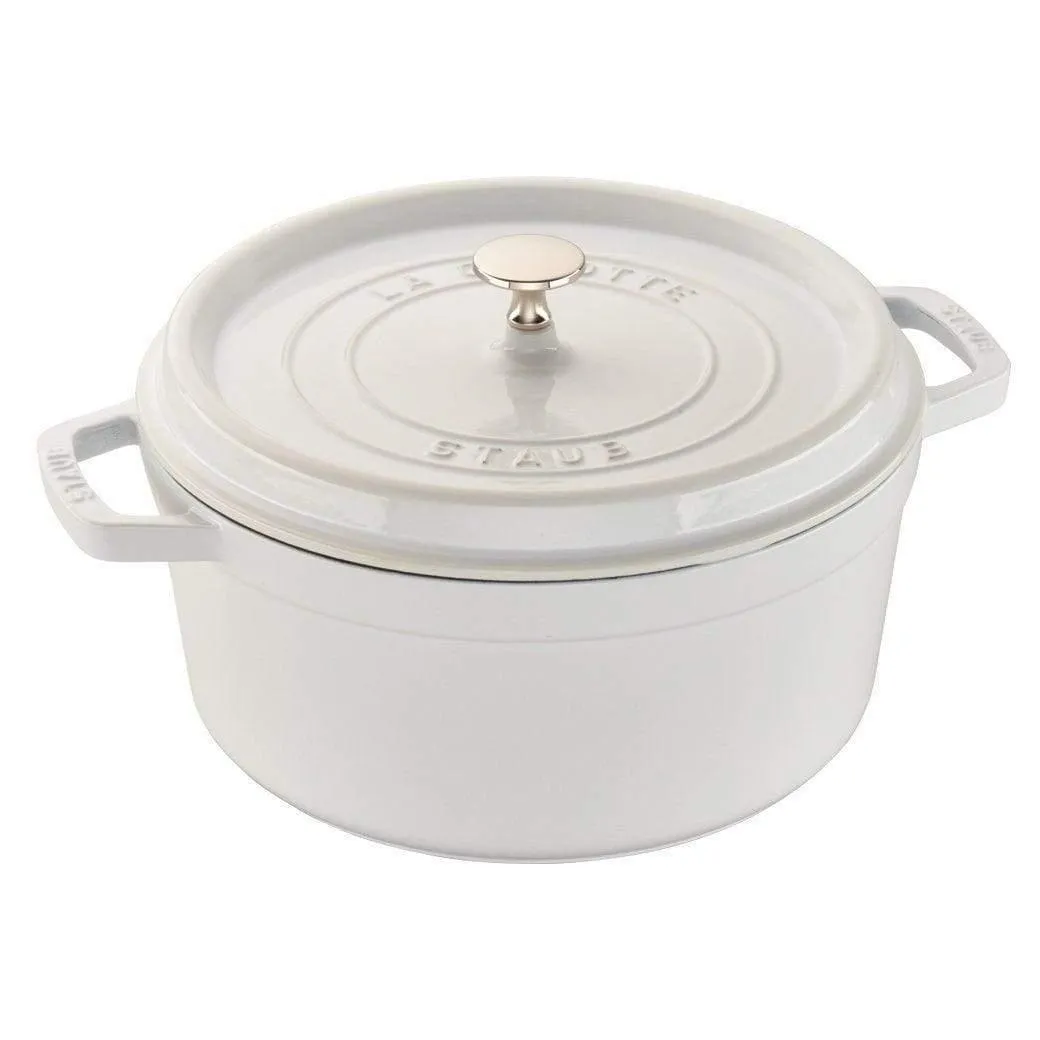 Staub Cast Iron 5.5-qt Round Cocotte