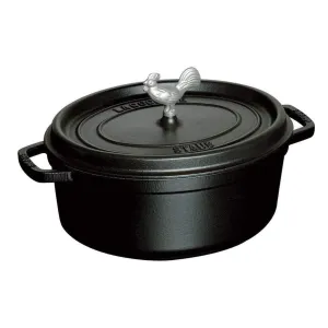 Staub Cast Iron 5.75-qt Coq au Vin Cocotte