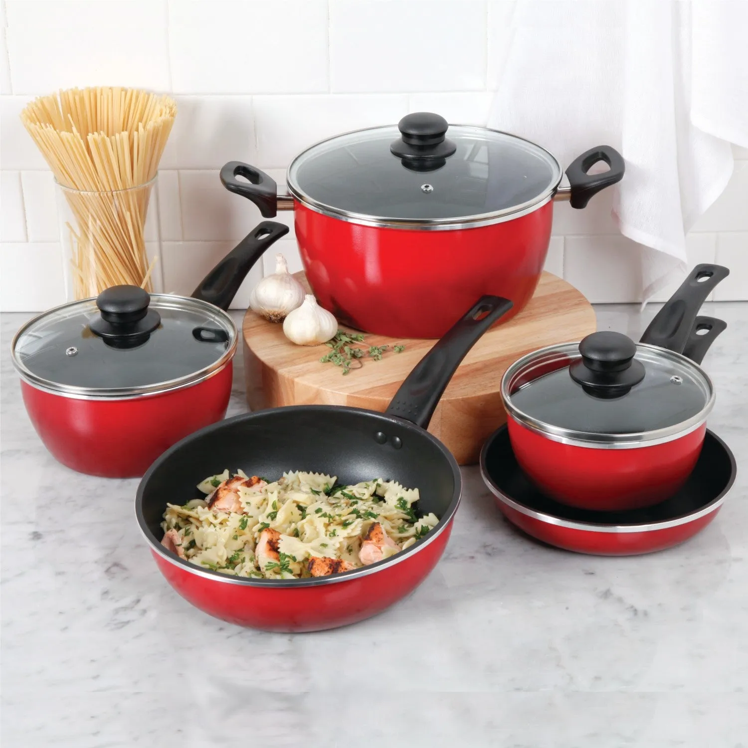 Taste the Difference 8 Piece Cookware Set- Non Stick