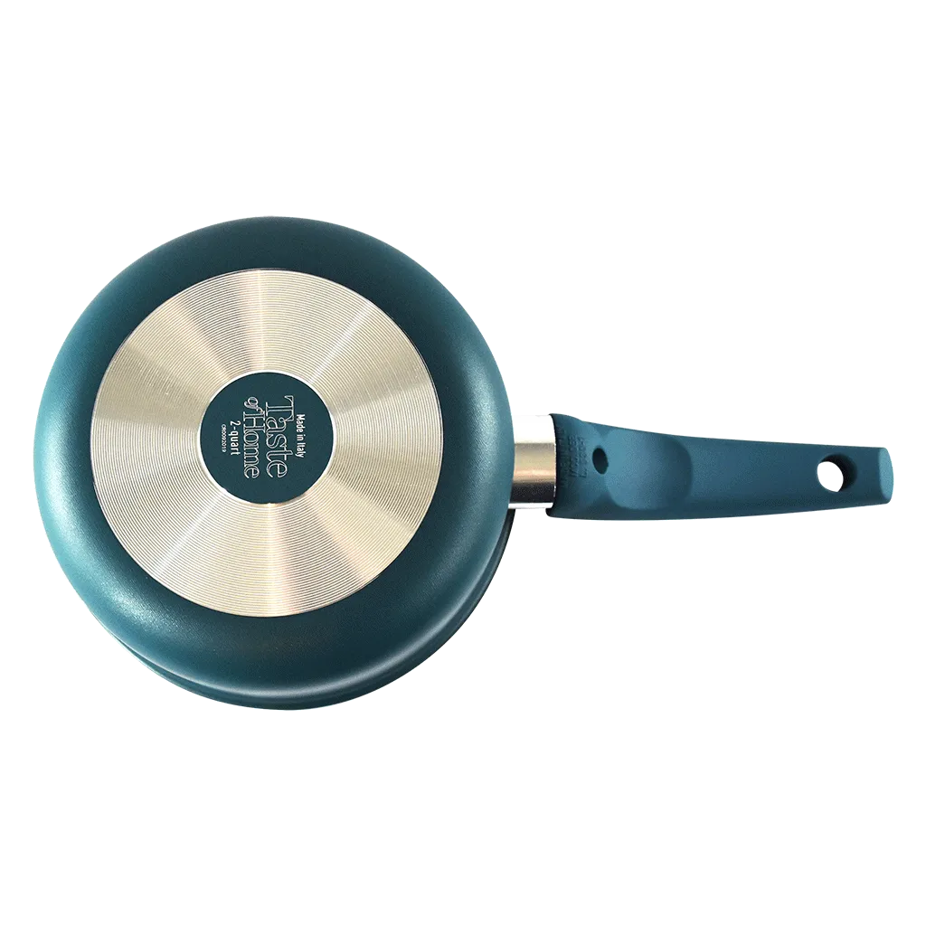 TC122A 2 Quart NonStick Aluminum Saucepan with Lid by Taste of Home