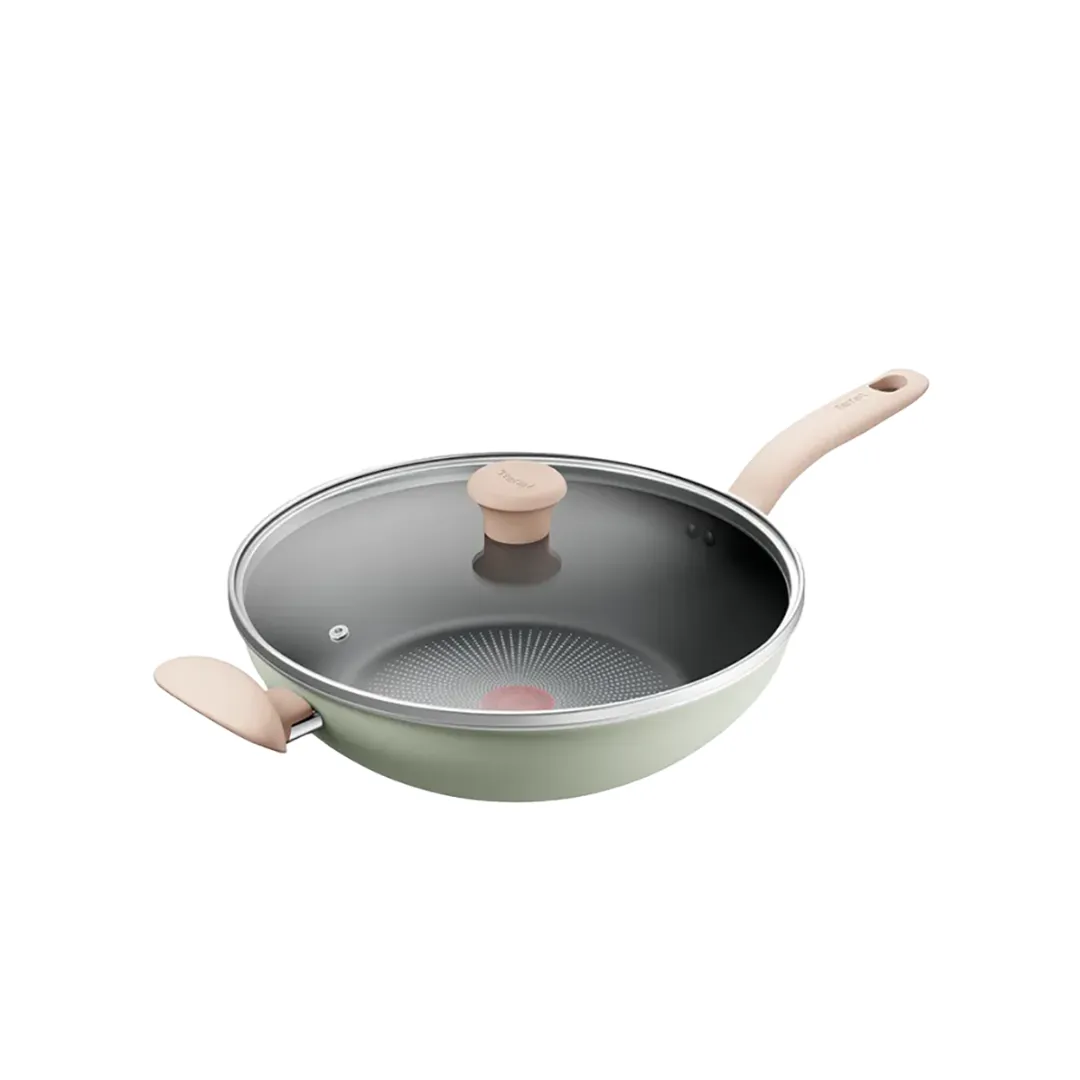 Tefal G179S495 So Matcha 4 Pcs Cookware Set (WokPan 30cm   SaucePan 18cm)