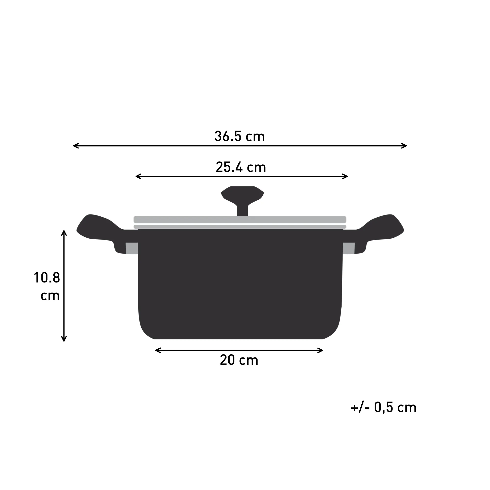 Tefal Revive Ceramic Induction Non-Stick Stewpot   Lid 24cm