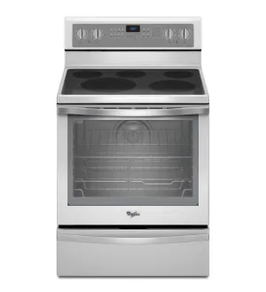 Whirlpool WFE715H0EH 6.4 Cu. Ft. Freestanding Electric Range with Warming Drawer