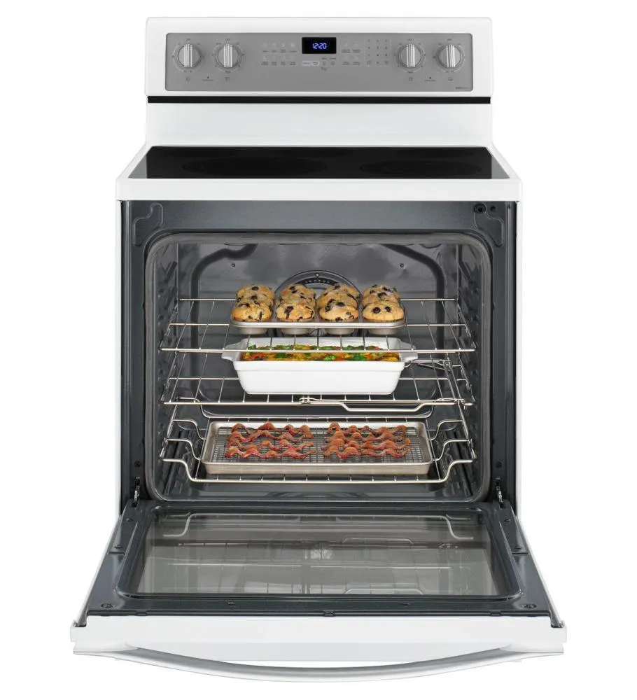 Whirlpool WFE715H0EH 6.4 Cu. Ft. Freestanding Electric Range with Warming Drawer